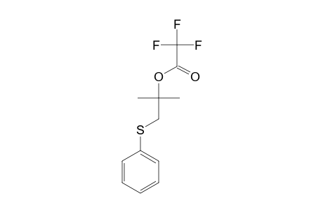 1-(Phenylthio)-2-methyl-2-(trifluoroacetoxy)-propane