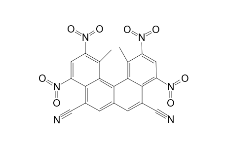 (P)-1,12-Dimethyl-2,4,9,11-tetranitrobenzo[c]phenanthrene-5,8-dicarbonitrile