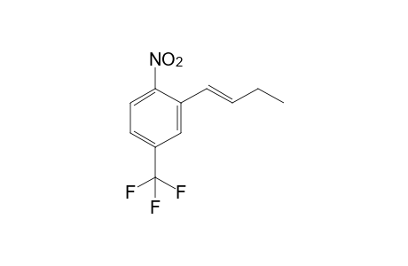 (E)-2-(But-1-enyl)-1-nitro-4-trifluoromethylbenzene