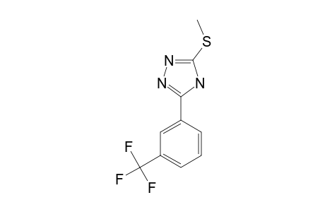 5-METHYLSULFONYL-3-(3-TRIFLUOROMETHYLPHENYL)-4H-1,2,4-TRIAZOLE