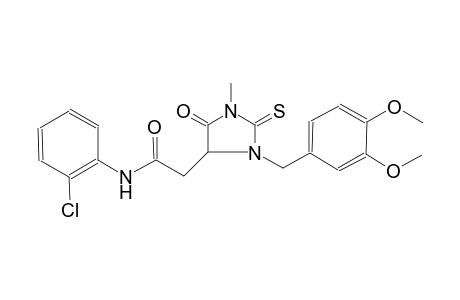 4-imidazolidineacetamide, N-(2-chlorophenyl)-3-[(3,4-dimethoxyphenyl)methyl]-1-methyl-5-oxo-2-thioxo-