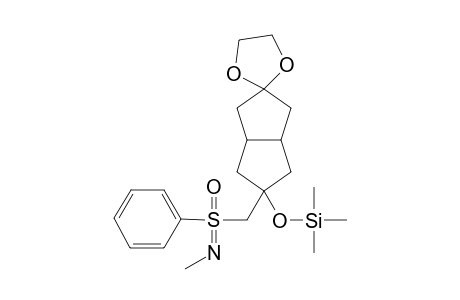 Hexahydro-5'-{(trimethylsilyl)oxy}]spiro[1,3-dioxolan-2,2'-(1'H)-pentalen]-5'-yl]methyl]-N-methyl-S-phenylsulfoximine