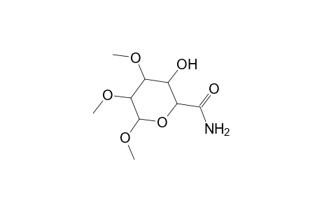 .alpha.-D-Glucopyranosiduronamide, methyl 2,3-di-O-methyl-