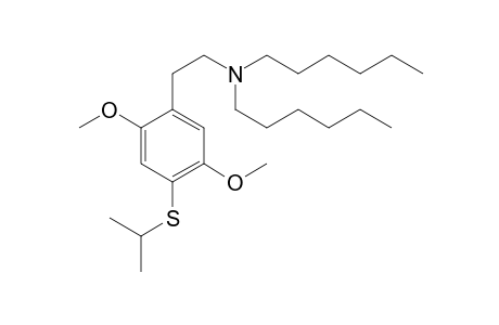 N,N-Dihexyl-2,5-dimethoxy-4-(iso-propylthio)phenethylamine