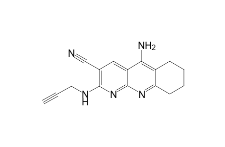 5-Amino-2-(prop-2-yn-1-ylamino)-6,7,8,9-tetrahydrobenzo[1,8-b]-naphthyridine-3-carbonitrile