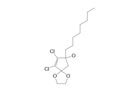 8-HYDROXY-1,4-DIOXA-8-OCTYL-6,7-DICHLORO-SPIRO-[4.4]-NON-6-ENE