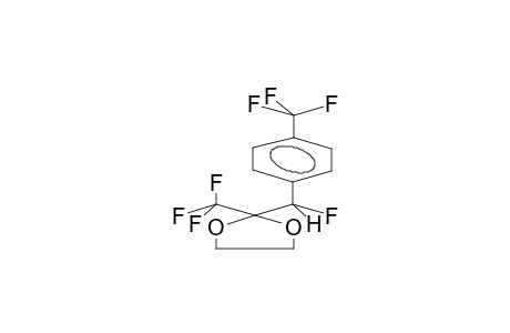 2-(ALPHA-FLUORO-PARA-TRIFLUOROMETHYLBENZYL)-2-TRIFLUOROMETHYL-1,3-DIOXOLANE