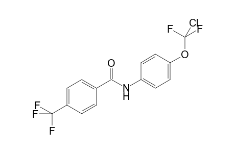 Benzamide, N-[4-(chlorodifluoromethoxy)phenyl]-4-trifluoromethyl-
