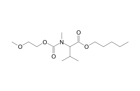 Valine, N-methyl-N-(2-methoxyethoxycarbonyl)-, pentyl ester