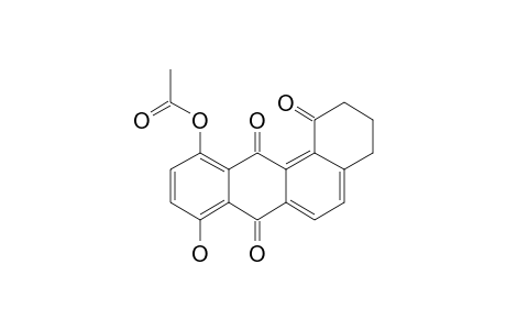 11-ACETOXY-8-HYDROXY-3,4-DI-HYDROBENZO-[A]-ANTHRACENE-1,7,12(2H)-TRIONE