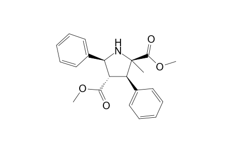 Dimethyl 2-Methyl-t-4,c-5-diphenylpyrrolidine-r-2,c-3-dicarboxylate
