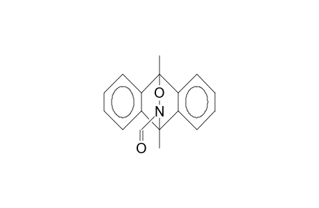 9,10-Dimethyl-9,10-(N-formyl-1-oxa-2-aza-ethano)-9,10-dihydro-anthracene