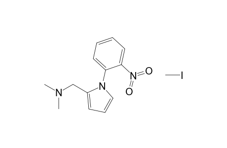 1-(2-Nitrophenyl)-2-(dimethylamino)methylpyrrole methiodide