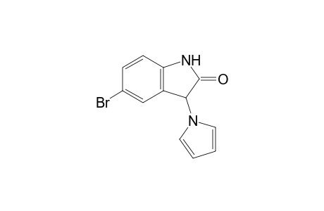 5-Bromanyl-3-pyrrol-1-yl-1,3-dihydroindol-2-one