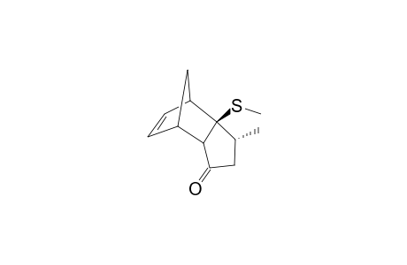(5R,6R)-endo-5-Methyl-6-methylsulfanyl-endo-tricyclo[5.2.1.0(2,6)]dec-8-en-3-one