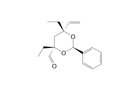 (4S,6R)-4,6-DIETHYL-2-PHENYL-6-VINYL-1,3-DIOXANE-4-CARBALDEHYDE