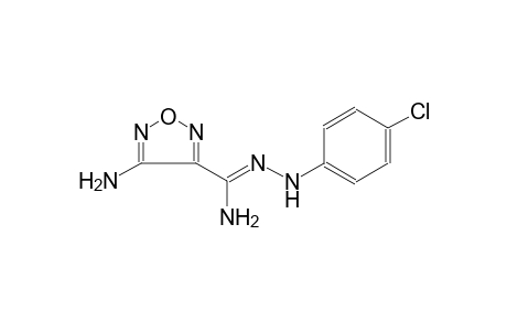 4-amino-N'-(4-chlorophenyl)-1,2,5-oxadiazole-3-carbohydrazonamide