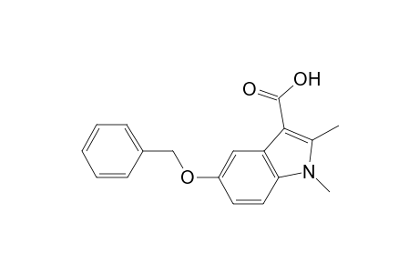 5-Benzyloxy-1,2-dimethyl-1H-indole-3-carboxylic acid