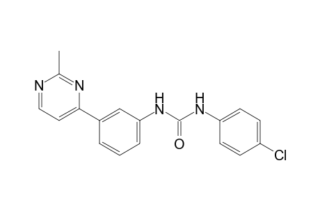 4-chloro-3'-(2-methyl-4-pyrimidinyl)carbanilide
