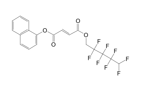 Fumaric acid, naphth-1-yl 2,2,3,3,4,4,5,5-octafluoropentyl ester