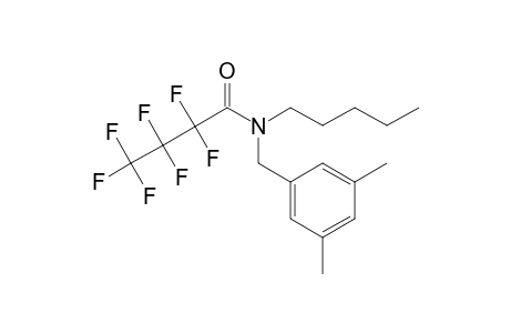 Heptafluorobutyramide, N-(3,5-dimethylbenzyl)-N-pentyl-