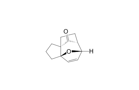 (+-)-(3a.alpha.,6.alpha.,7.beta.,9a.beta.)-2,3,6,7,8,9-Hexahydro-3a,6-epoxy-7,9a-methano-1H-cyclopentacycloocten-10-one