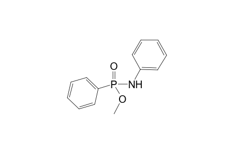 Phosphonamidic acid, N,P-diphenyl-, methyl ester