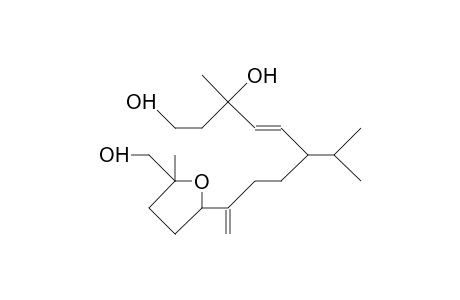 (2R,5S,9S,12S)-2,12-Dimethyl-2,5-epoxy-9-isopropyl-6-methylene-10-tetradecene-1,12,14-triol
