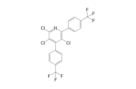 2,3,5-Trichloro-4,6-bis[4-(trifluoromethyl)phenyl]pyridine