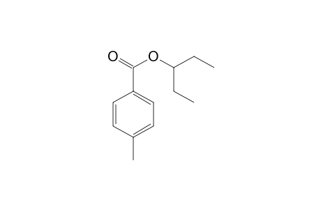Pent-3-yl-p-toluate