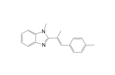 (E)-1-methyl-2-(1-(p-tolyl)prop-1-en-2-yl)-1H-benzo[d]imidazole