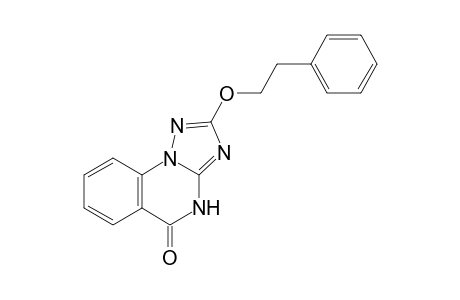 2-Phenethyloxy-4H-[1,2,4]triazolo[1,5-a]quinazolin-5-one