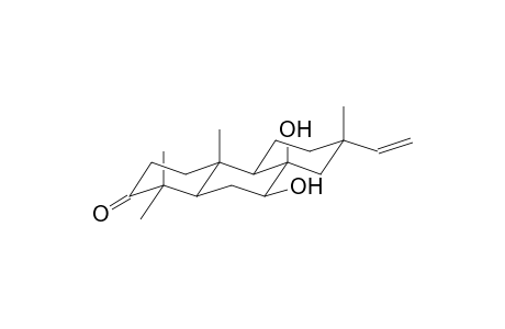 2(1H)-PHENANTHRENONE, 7-ETHENYLDODECAHYDRO-8A,9-DIHYDROXY-1,1,4A,7-TET