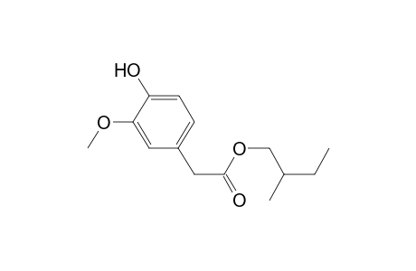 2-Methylbutyl-2-(4-hydroxy-3-methoxy-phenyl)acetate