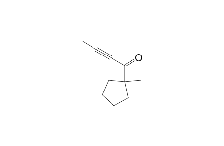 2-Butyn-1-one, 1-(1-methylcyclopentyl)-