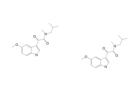 5-METHOXYINDOLE-3-YL-GLYOXALYL-N-METHYL-N-ISOBUTYL-AMIDE
