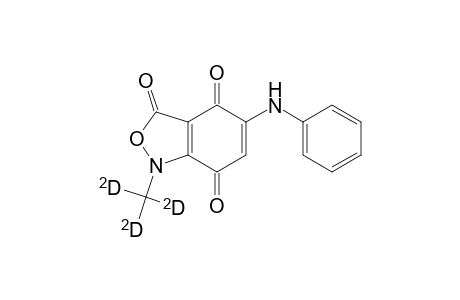 5-anilino-1-(trideuteriomethyl)-2,1-benzoxazole-3,4,7-trione