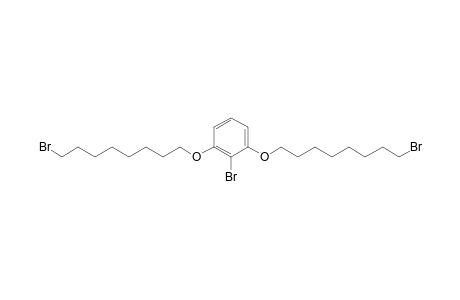 2-bromanyl-1,3-bis(8-bromanyloctoxy)benzene