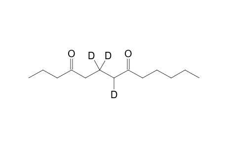 [6,6,7-trideuterate]Tridecan-4,8-dione