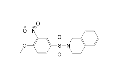 2-[(4-methoxy-3-nitrophenyl)sulfonyl]-1,2,3,4-tetrahydroisoquinoline