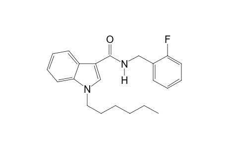 N-(2-Fluorobenzyl)-1-hexyl-1H-indole-3-carboxamide