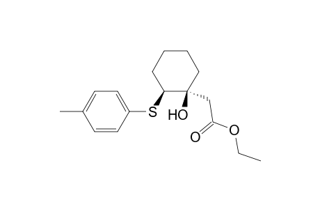 [1S,2S]1-[(Ethoxycarbonyl)methyl]-2-(p-tolylsulfenyl)cyclohexanol