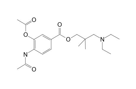 Dimethocaine-M (HO-) 2AC