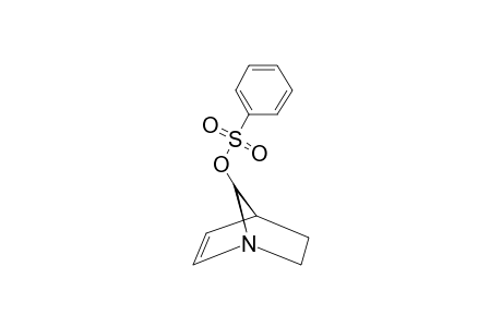 (1RS,4SR,7SR)-7-PHENYLSULFONYLOXY-1-AZABICYCLO-[2.2.1]-HEPT-2-ENE