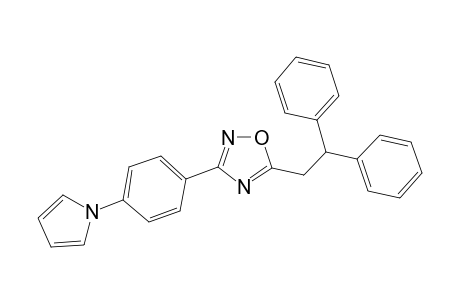 5-(2,2-Diphenylethyl)-3-[4-(1H-pyrrol-1-yl)phenyl]-1,2,4-oxadiazole