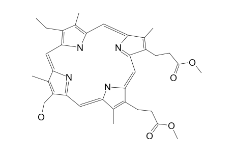 2(4)-ETHYL-4(2)-HYDROXYMETHYL-DEUTEROPORPHYRIN-DIMETHYLESTER