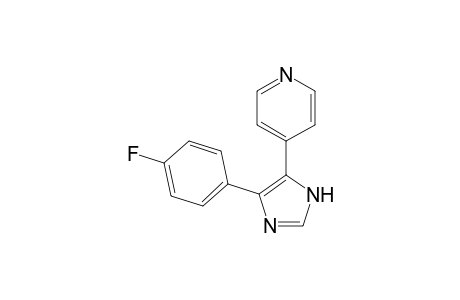 4-(4-Fluorophenyl)-5-(pyridin-4-yl)-1H-imidazole