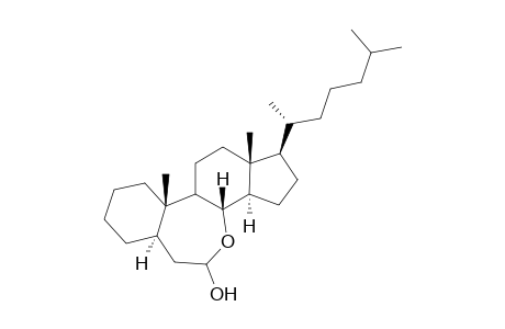 7a-oxa-B-homo-5.alpha.-cholestan-7-ol