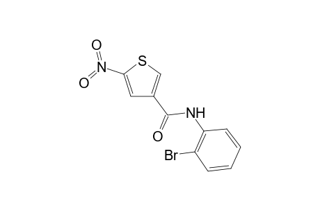 N-(2-bromophenyl)-5-nitro-3-thiophenecarboxamide