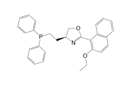 (S)-2-[1-(2-ETHOXY)-NAPHTHYL]-4-[(DIPHENYLPHOSPHINO)-ETHYL]-OXAZOLINE